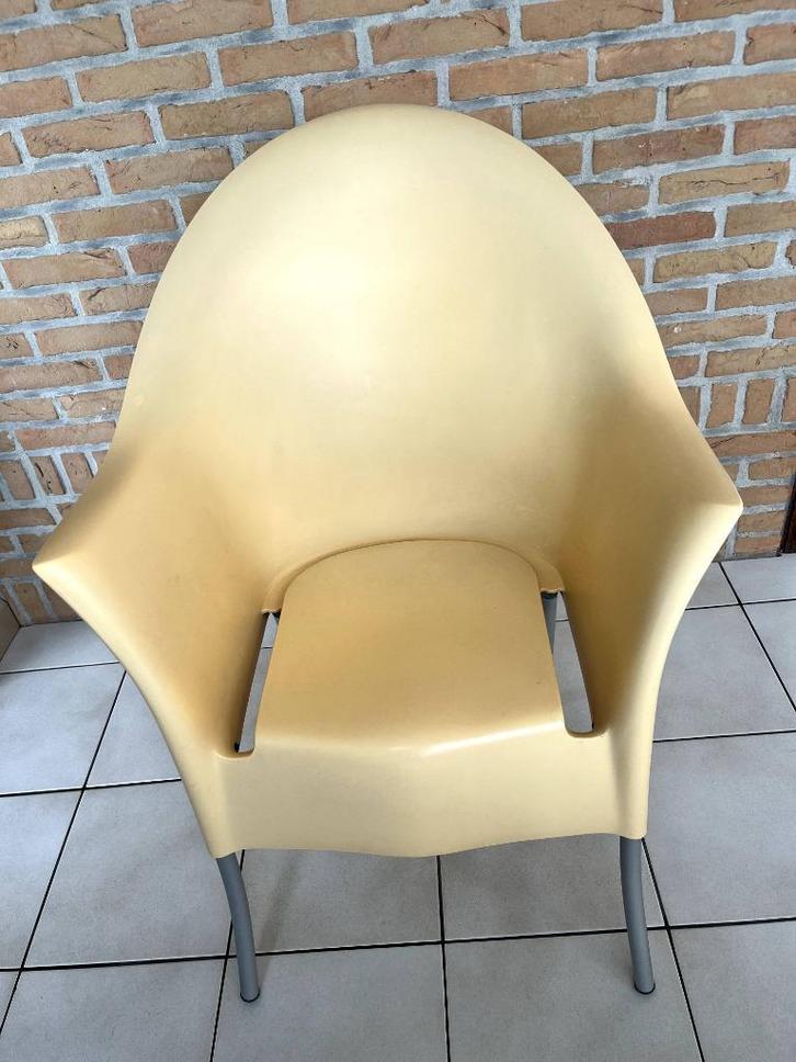 Chaise fauteuil design Ph. Stark, Huis en Inrichting, Stoelen, Zo goed als nieuw, Eén, Kunststof, Overige kleuren, Ophalen