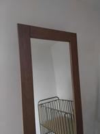 Grote spiegel houten frame, Huis en Inrichting, Woonaccessoires | Spiegels, Ophalen, Zo goed als nieuw
