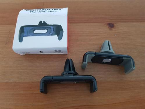 2 Smartphone houders voor ventilatie rooster, Telecommunicatie, Telefoonhouders, Nieuw, Auto, Ophalen
