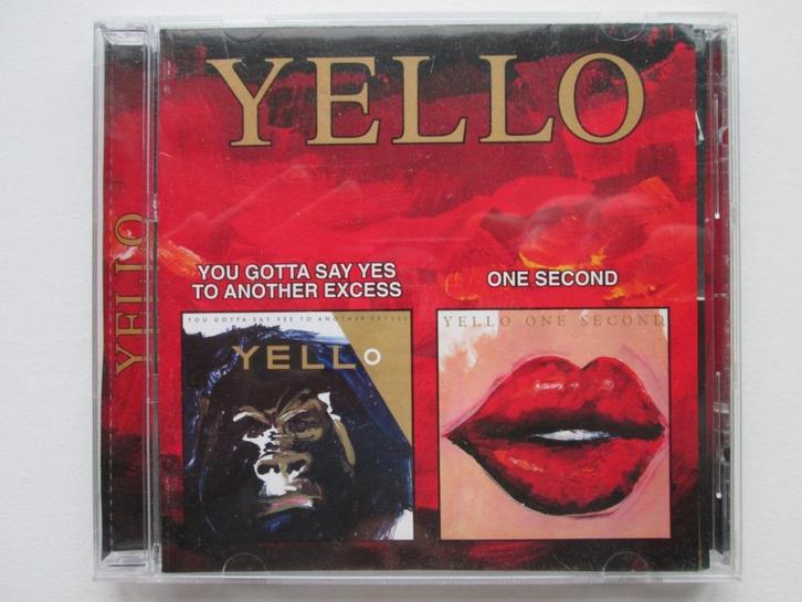 CD YELLO YOU GOTTA SAY YES TO ANOTHER EXCESS / ONE SECOND, Cd's en Dvd's, Cd's | Pop, Gebruikt, 1980 tot 2000, Ophalen of Verzenden