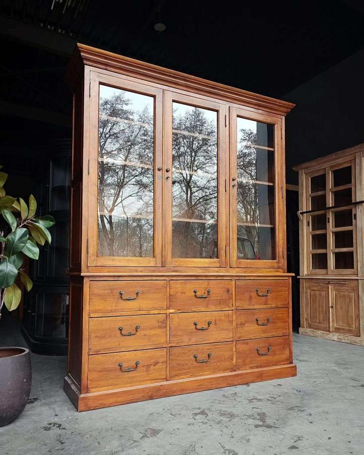 Prachtige antieke ladenkast | Eikenhouten buffetkast #2656, Antiquités & Art, Antiquités | Meubles | Armoires, Enlèvement ou Envoi