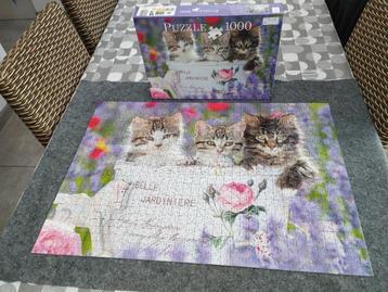 Puzzel " Belle Jardiniere" beschikbaar voor biedingen