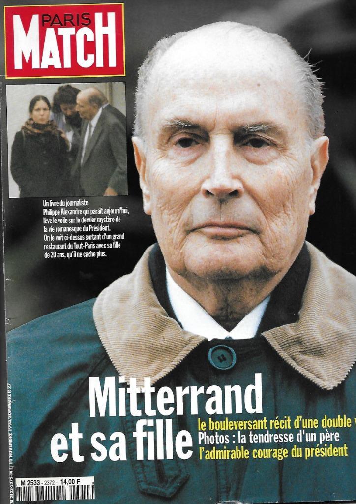 François MITTERRAND, Livres, Biographies, Comme neuf, Politique, Envoi
