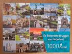 Puzzel De bekendste bruggen van Nederland - 1000 stuks, Enlèvement ou Envoi