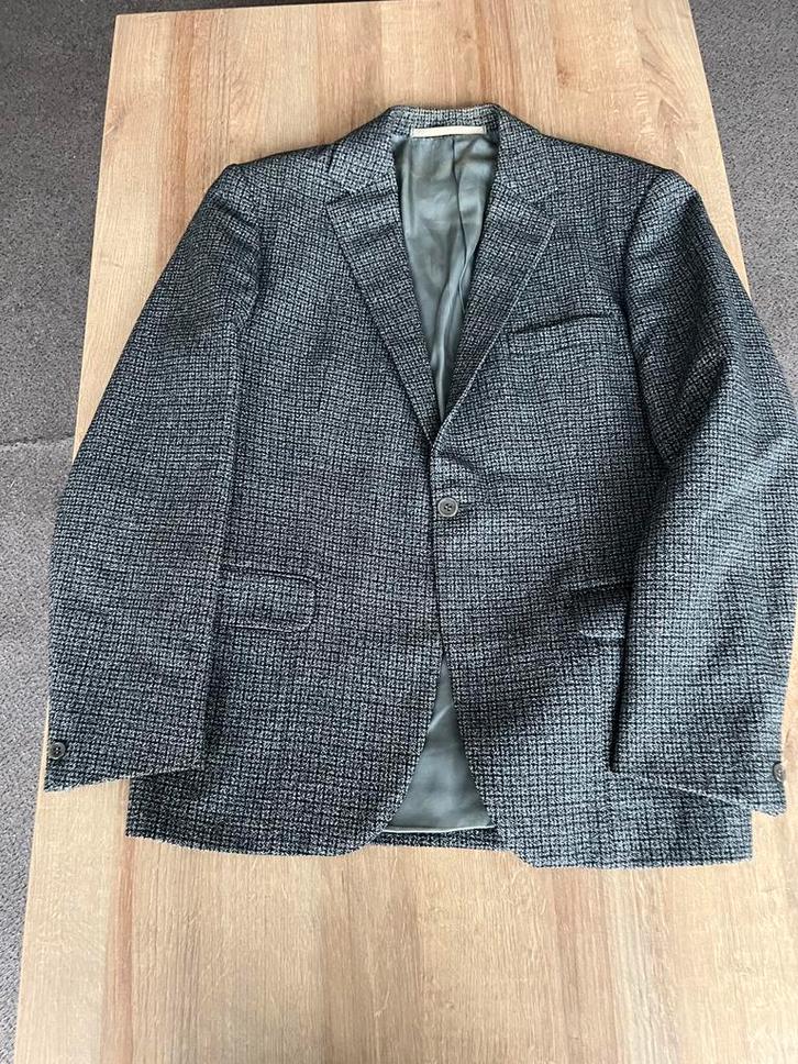 Kostuumvest voor heren zwart/grijs gepikkeld, Vêtements | Hommes, Costumes & Vestes, Porté, Taille 48/50 (M), Noir, Enlèvement