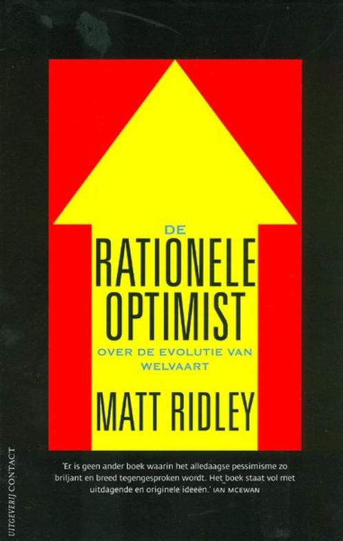 De rationele optimist - Matt Ridley, Boeken, Economie, Management en Marketing, Zo goed als nieuw, Ophalen of Verzenden