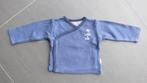 Donkerblauwe longsleeve van de Hema (maat 56), Kinderen en Baby's, Babykleding | Maat 56, Gebruikt, Ophalen of Verzenden, Hema
