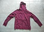Sweater met rits en capuchon bordeaux, Maat 38/40 (M), Ophalen of Verzenden, Zo goed als nieuw, C&A