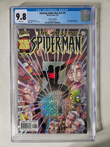 the Amazing Spider-Man (vol.2) #25 foil CGC 9.8 (2001)