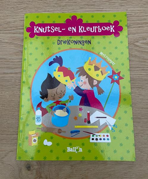 Knutsel- en kleurboek Driekoningen - ongebruikt, Boeken, Kinderboeken | Jeugd | onder 10 jaar, Zo goed als nieuw, Ophalen of Verzenden