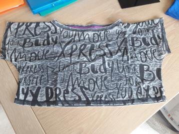 Bloesje Decathlon Domyos grijs 10j beschikbaar voor biedingen
