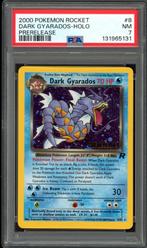 Dark Gyarados Holo [Pré-sortie] PSA 7 8/82 Team Rocket 2000, Enlèvement ou Envoi, Comme neuf, Cartes en vrac, Foil