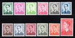 1066/1075 MNH 1958 - Z.M. Koning Boudewijn., Postzegels en Munten, Ophalen of Verzenden, Postfris, Postfris