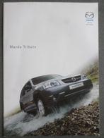 Mazda Tribute NL 04-2001 Brochure, Boeken, Auto's | Folders en Tijdschriften, Verzenden, Mazda