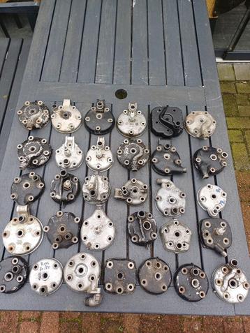 Sortie cilinder koppen oldtimer tweetakt crossmotoren  beschikbaar voor biedingen