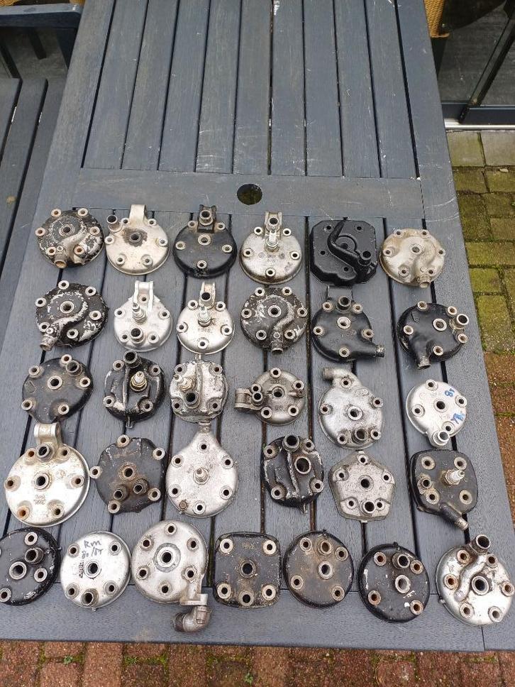 Sortie cilinder koppen oldtimer tweetakt crossmotoren, Motoren, Onderdelen | Oldtimers, Gebruikt, Ophalen
