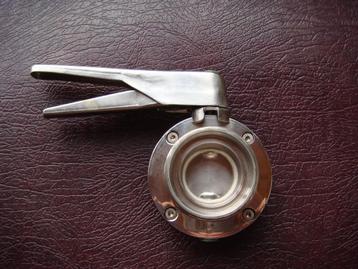 vanne papillon sanitaire, Enlèvement, Comme neuf, Inox, Autres types