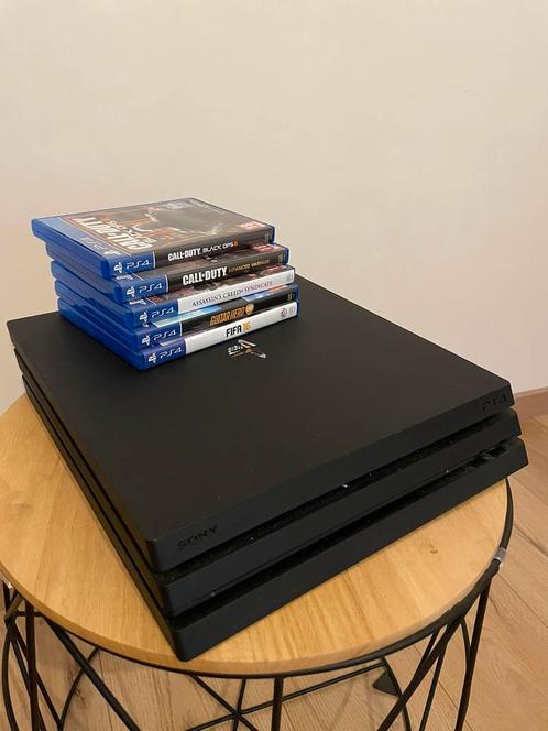 PS4 Pro met games, Scuf Impact controller, headset & monitor, Games en Spelcomputers, Spelcomputers | Sony Consoles | Accessoires