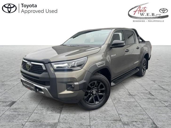 Toyota Hilux 2.8 204hp 6AT Invincible double Cab., Auto's, Toyota, Hilux, Adaptive Cruise Control, Airbags, Airconditioning, Bluetooth