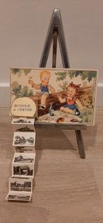 Leporello Coxyde systeemkaart, Ophalen, 1940 tot 1960, Gelopen, West-Vlaanderen