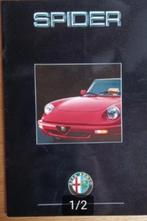 Brochuremap Alfa Romeo Spider S4, Alfa Romeo, Ophalen of Verzenden, Zo goed als nieuw
