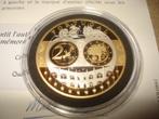 Pièce Commémorative Portugal Arg/Plaqué Or Hommage à l'Euro, Enlèvement ou Envoi, Argent, Portugal, Autres valeurs