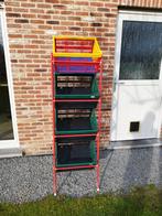 Opbergrek met stapelbare bakken, Huis en Inrichting, Ophalen