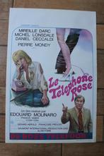 filmaffiche Mireille Darc la telephone rose filmposter, Ophalen of Verzenden, A1 t/m A3, Zo goed als nieuw, Rechthoekig Staand