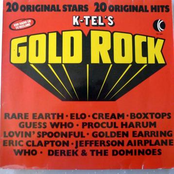 Compilatie LP: Gold rock 20 original hits beschikbaar voor biedingen