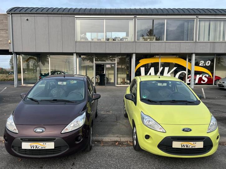 2 stuks van de Ford Ka in benzine, Auto's, Ford, Bedrijf, Te koop, Ka, ABS, Airbags, Airconditioning, Boordcomputer, Centrale vergrendeling