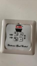 Flam kachel regel unit ventilator, Houtkachel, Ophalen of Verzenden, Zo goed als nieuw, Inbouw