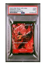 One Piece Roronoa Zoro OP-01 Promo Japanse PSA 9, Envoi, Neuf, Cartes en vrac