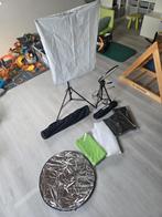 Fotografie studio set, Audio, Tv en Foto, Fotografie | Fotostudio en Toebehoren, Ophalen of Verzenden, Zo goed als nieuw