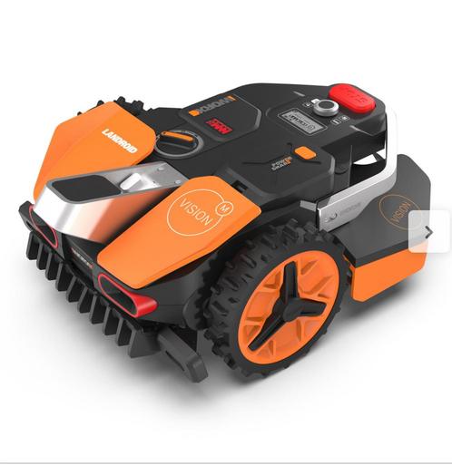Robot tondeuse WORX Landroid vision 600m2, Tuin en Terras, Robotmaaiers, Zo goed als nieuw, Bestuurbaar via app, Ophalen