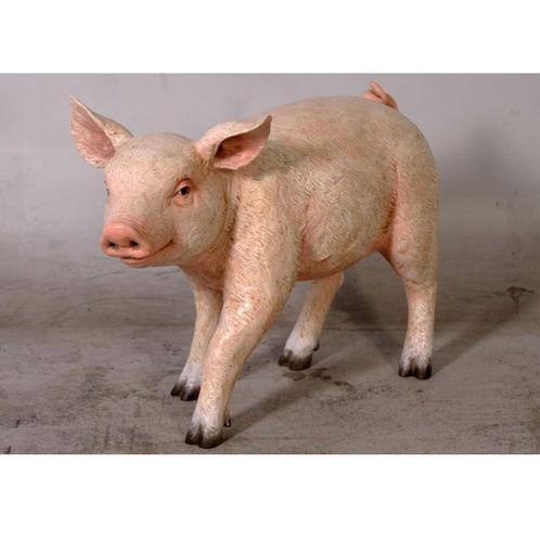 Cochon potelé – Cochon Longueur 59 cm, Collections, Collections Animaux, Neuf, Enlèvement ou Envoi