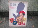 Reclameplaat militaire afbeelding ALBA sigaretten jaren50/60, Ophalen of Verzenden