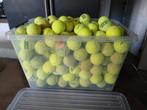 Bak met tennis/padelballen, Sport en Fitness, Padel, Ophalen of Verzenden, Zo goed als nieuw, Padelballen