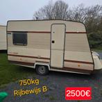 Caravan 750kg rijbewijs B camping vakantie foodtruck bouw 4m