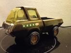 Tonka Vintage Army truck - 1970 - geperst staal - 22 cm, Ophalen of Verzenden, Gebruikt