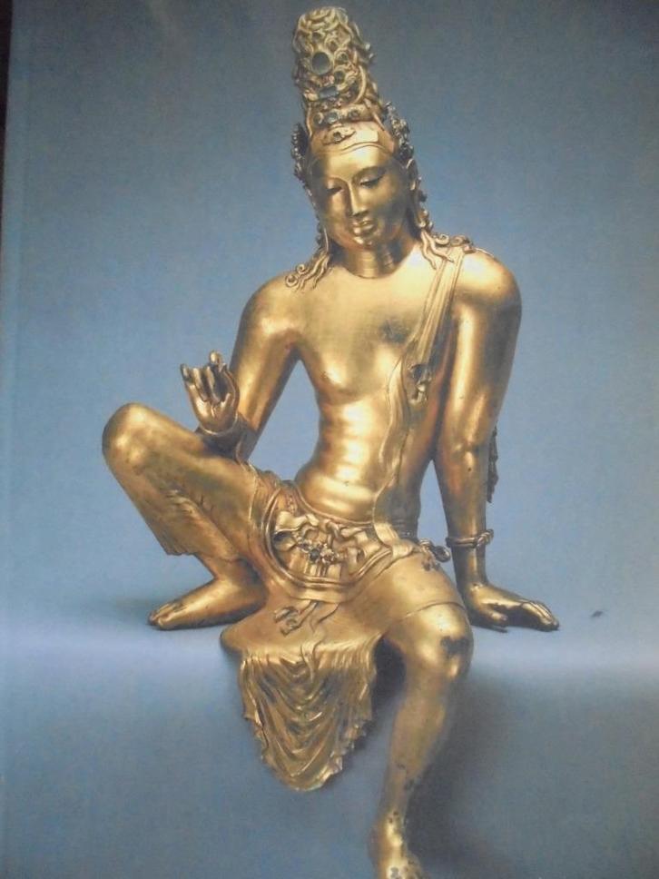 Wijze + Goden  1  Bronzen Sri Lanka, Antiek en Kunst, Kunst | Niet-Westerse kunst, Verzenden
