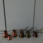 Antiquités en cuivre cafetière turc la pièce 15€, Enlèvement, Cuivre