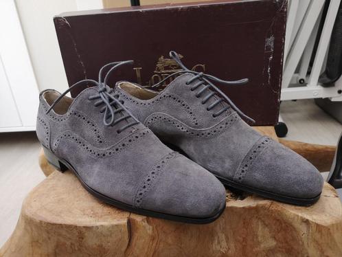 Zampiere klassieke grijze schoenen voor mannen - Maat 40, Kleding | Heren, Schoenen, Nieuw, Veterschoenen, Overige kleuren, Verzenden