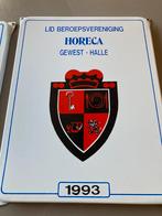 Horeca bord in emaille EB, Ophalen of Verzenden, Zo goed als nieuw