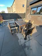 Tuinset 6 stoelen, Tuin en Terras, Ophalen, Zo goed als nieuw, Tuinset