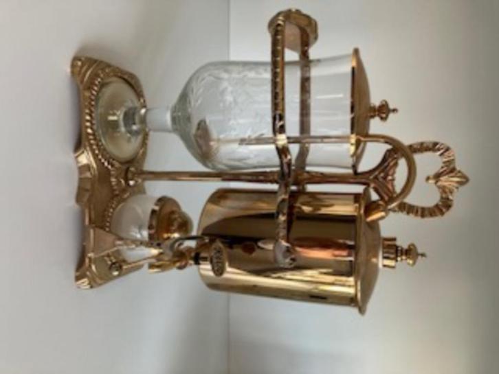 KOFFIEZETAPPARAAT met KOFFIESERVIES en bijhorigheden te koop, Antiek en Kunst, Curiosa en Brocante, Ophalen