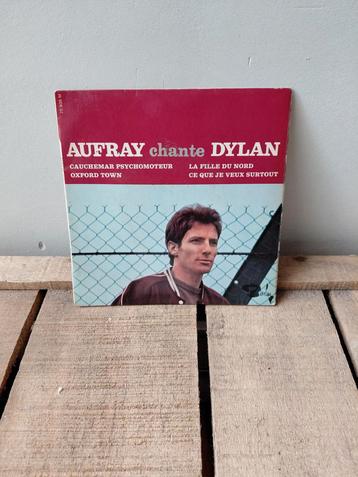 Hugues Aufray – Chante Dylan (45 tours vinyle) beschikbaar voor biedingen