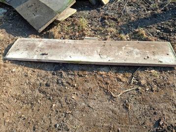 Gratis betonnen platen, Ophalen, Gebruikt