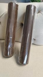 Lot 2 rouleaux chemins de table marron intissé NEUFS, Enlèvement, Neuf