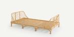Rotan eenpersoons (kinder)bed in nieuwstaat!, 90 cm, Enlèvement, 200 cm, Bois