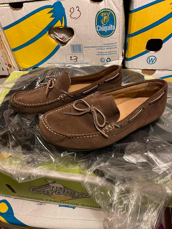 Geox respira Italiaans patent maat 43, Kleding | Heren, Schoenen, Zo goed als nieuw, Bruin, Ophalen